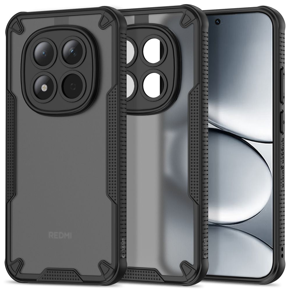 TECH-PROTECT RUGGED SHIELD MASKA ZA XIAOMI REDMI NOTE 15 PRO 5G mat crna