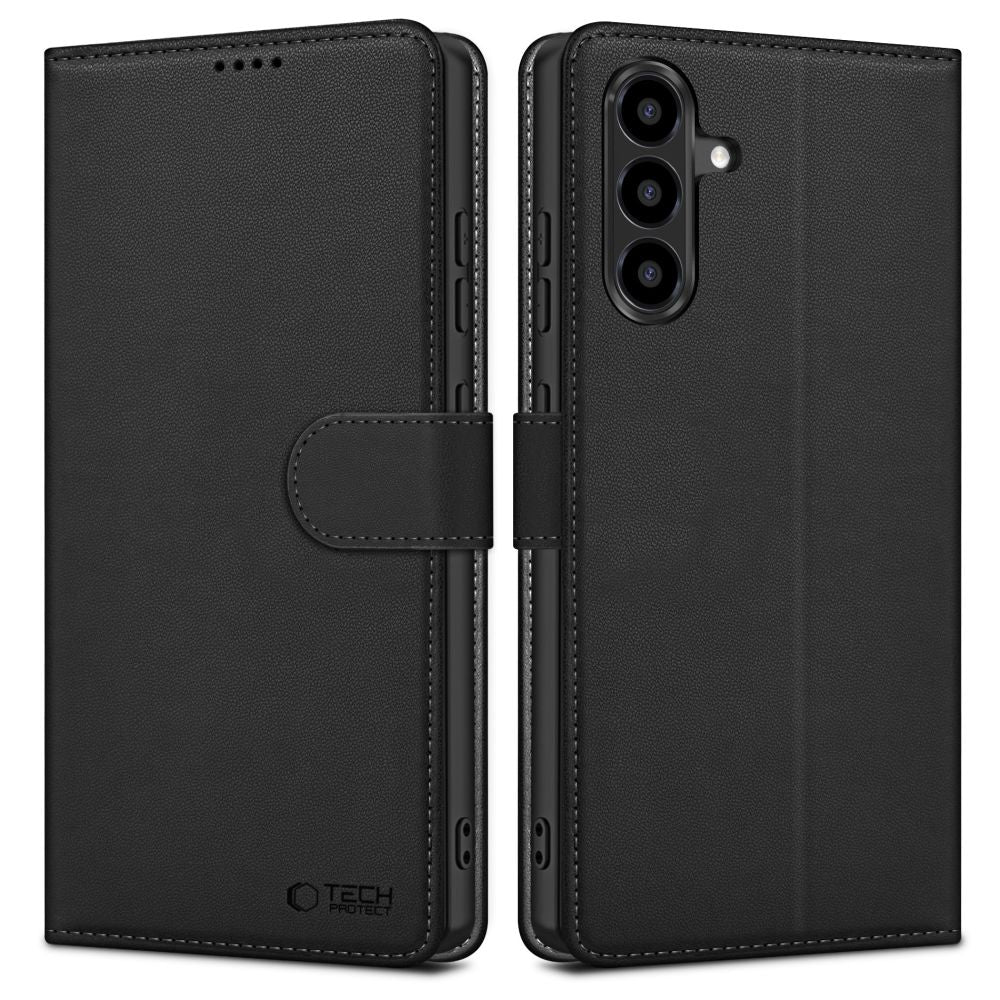 TECH-PROTECT WALLET PREKLOPNA FUTROLA ZA SAMSUNG GALAXY A57 5G crna