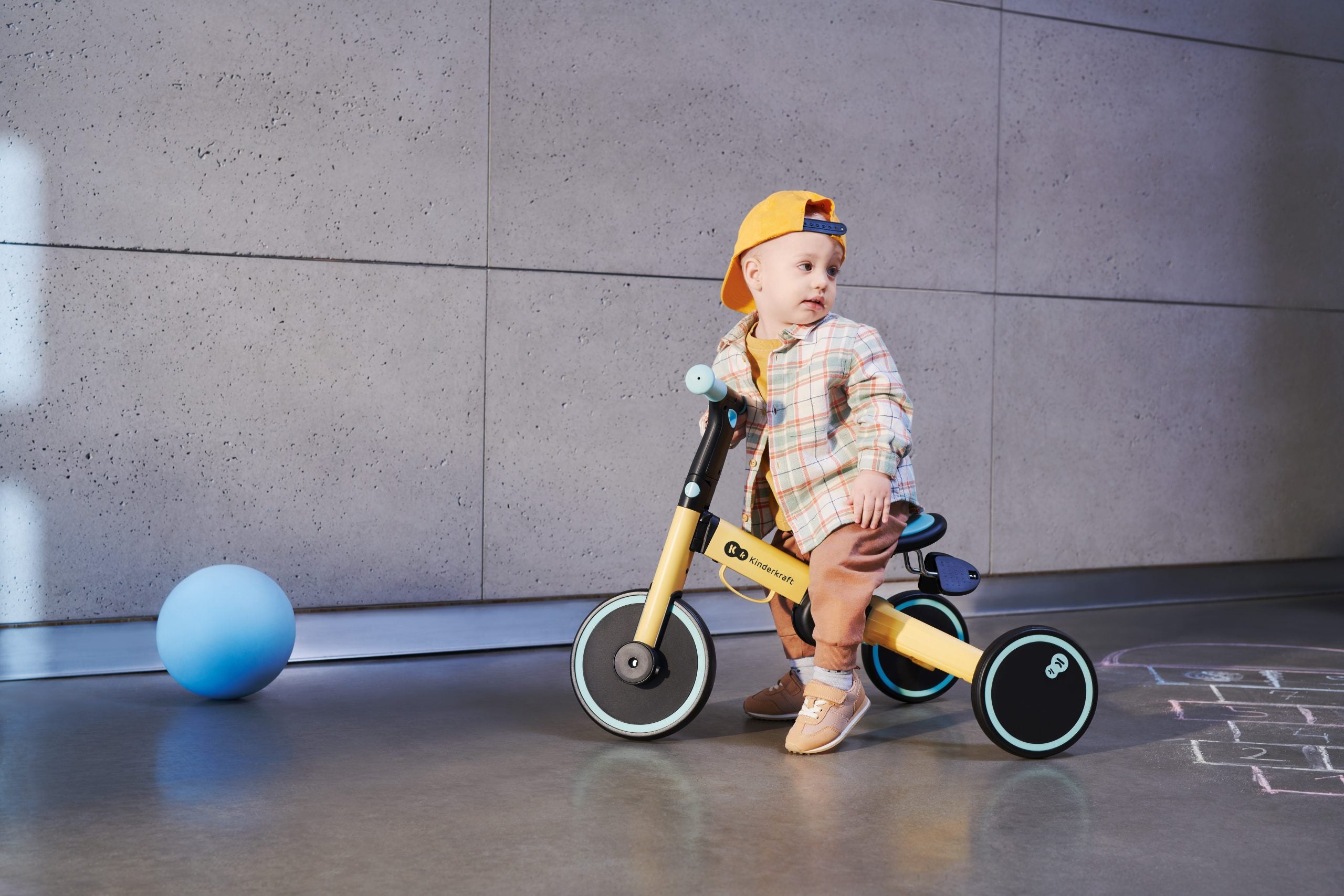 Kinderkraft Tricikl 4TRIKE Honey Blue