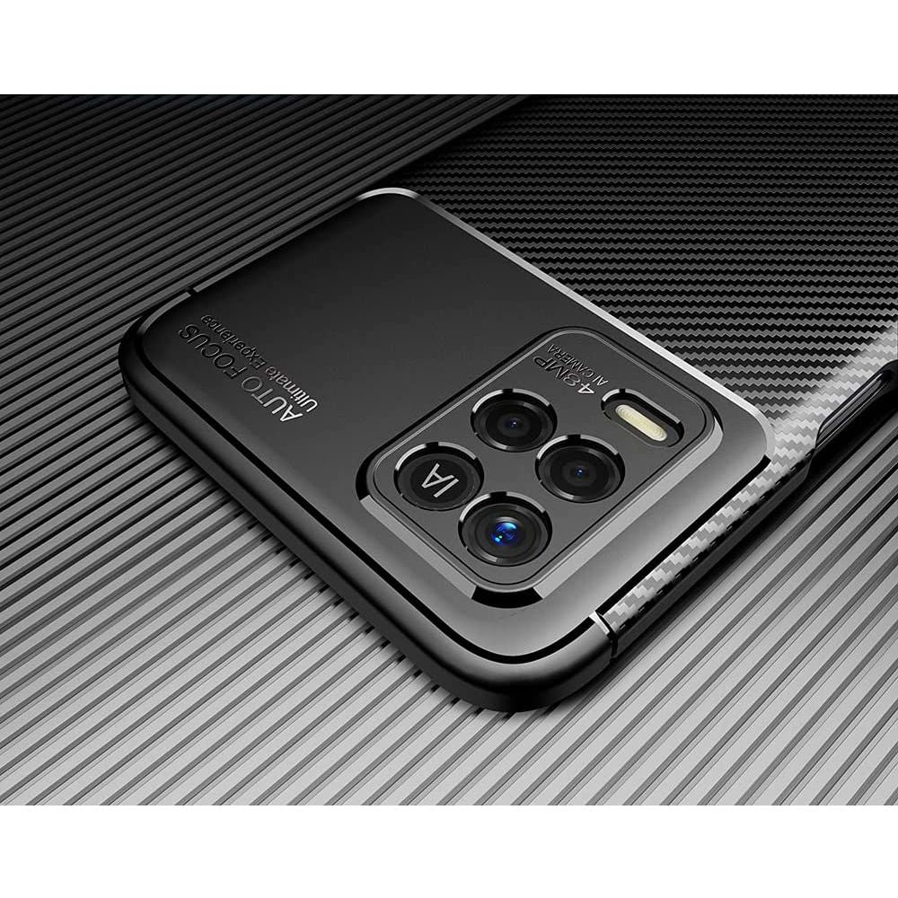 TECH-PROTECT TPU CARBON OVITEK ZA REALME 8 5G / NARZO 30 5G