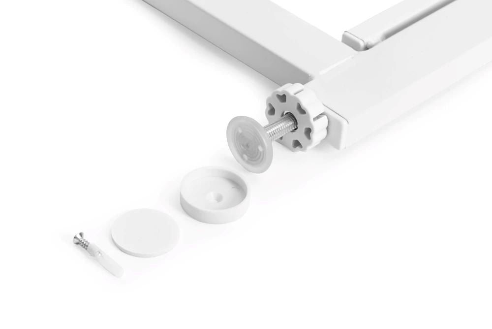 Ecotoys zaštitna ograda 74-132 cm, White