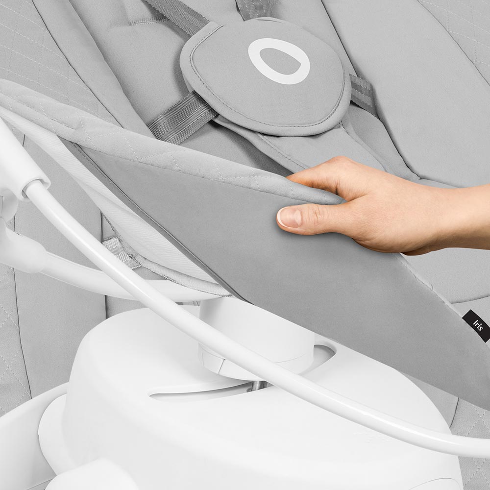 Lionelo električna ljuljačka Iris 360, Grey Concrete