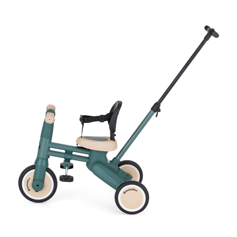 PETITE&MARS Tricikl Drift 4 u 1, Misty Green