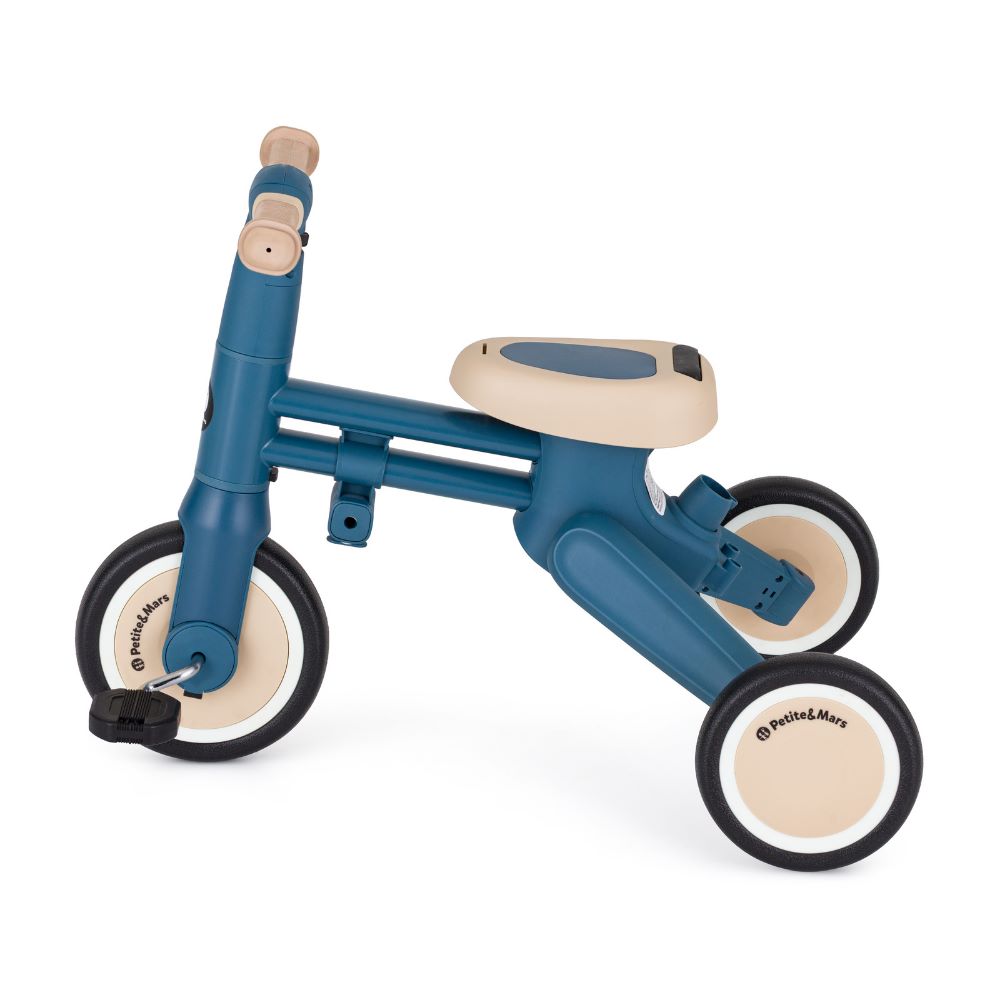 PETITE&MARS Tricikl Drift 4 u 1, Ocean Blue