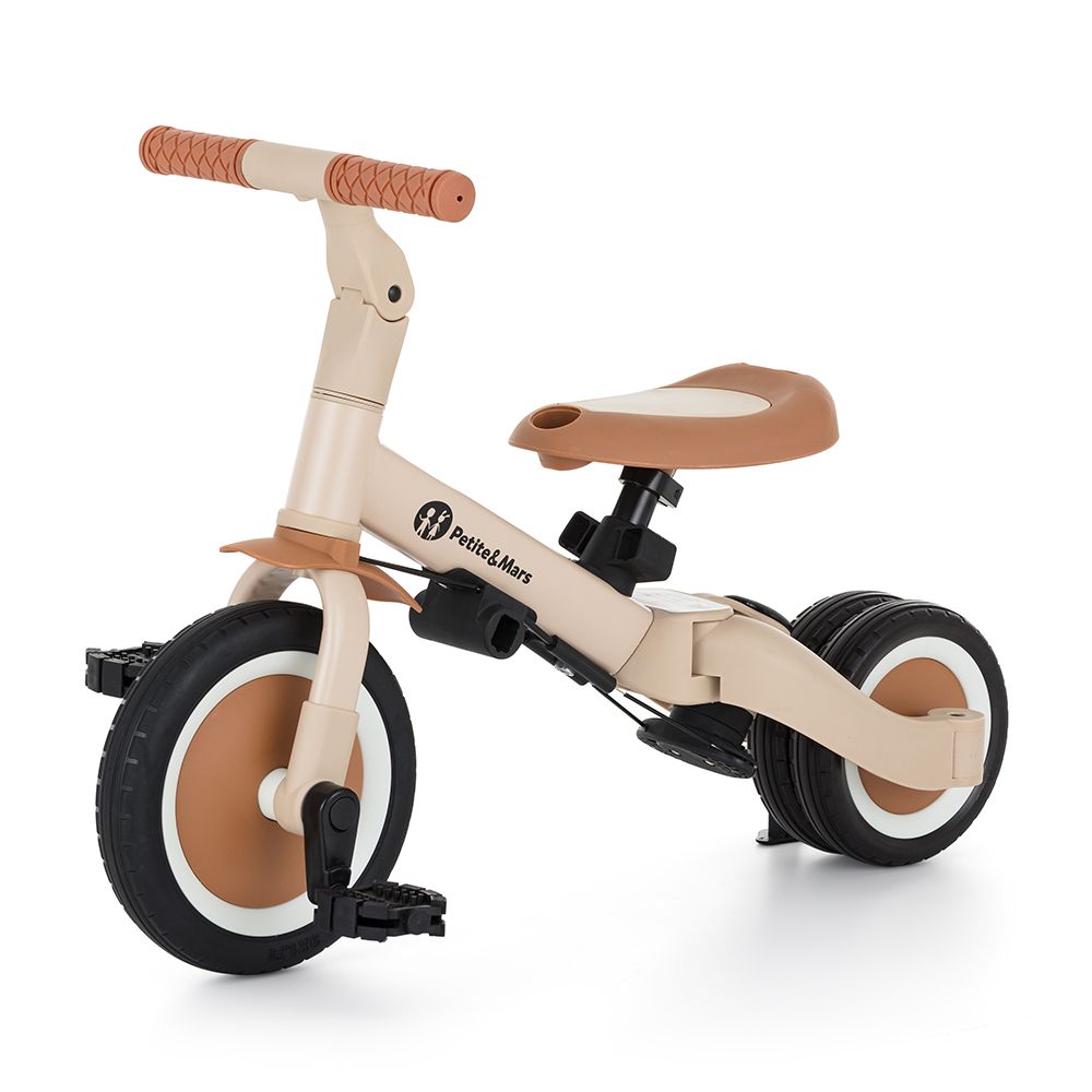 PETITE&MARS Tricikl Turbo Plus 5 u 1, Desert Sand