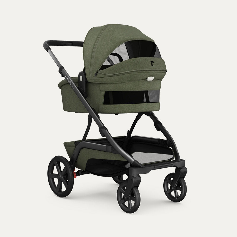 REDSBABY NUVO Twin dječja kolica 2u1 Gun Metal, Ivy B