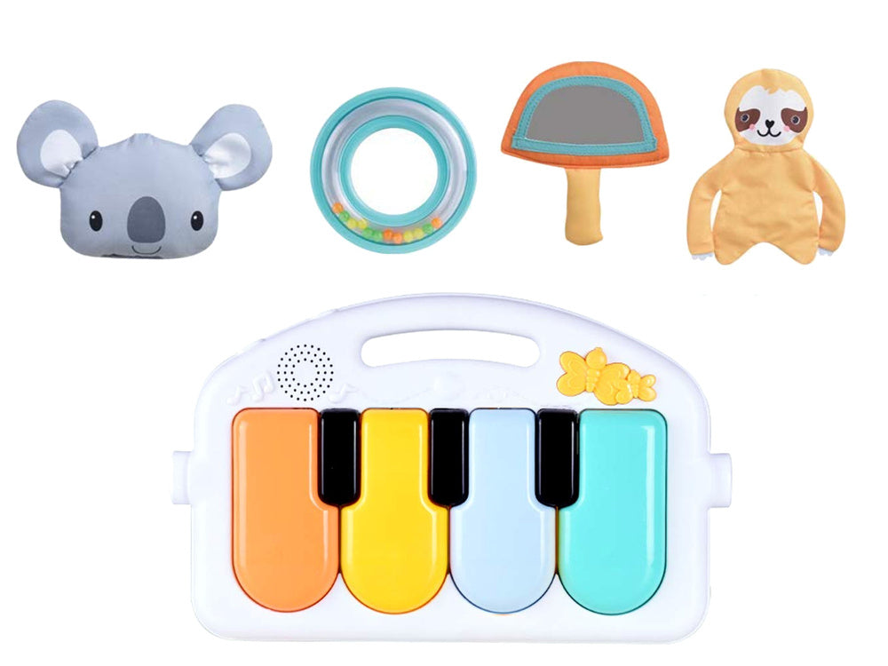 Obrazovna i interaktivna podloga za bebe s klavirom - Koala