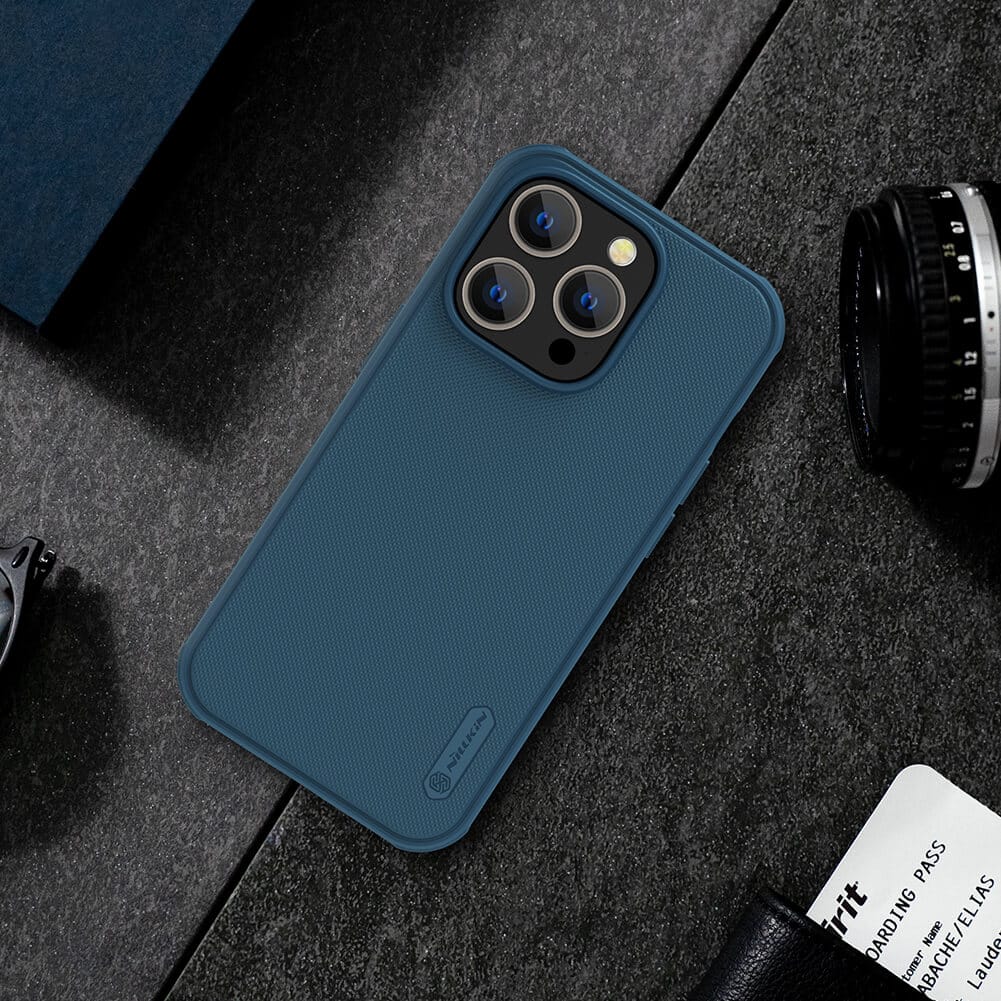 Nillkin - Super Frosted Shield Pro - iPhone 14 Pro Max - plava