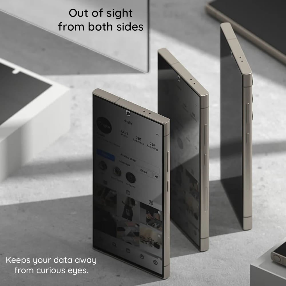 Techsuit – 111D kaljeno Privacy Full Glue steklo za Xiaomi Redmi 13C 4G / 13C 5G / Poco C65 / Poco M6