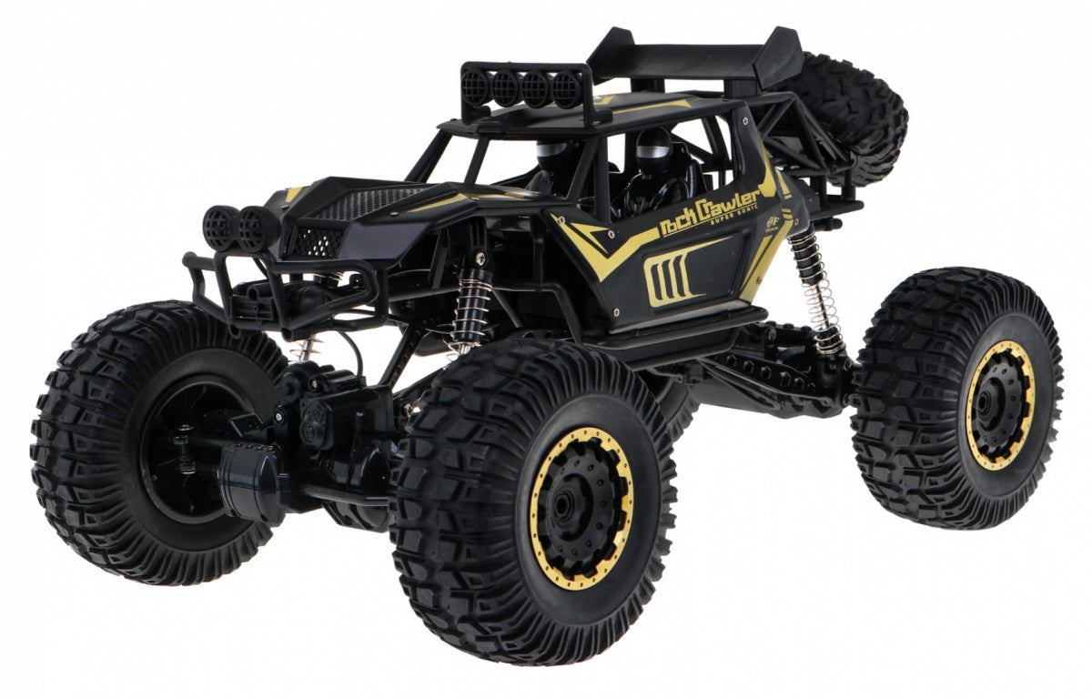 Metalni buggy na daljinsko upravljanje Mega Crawler 1:8 - crno/žuti