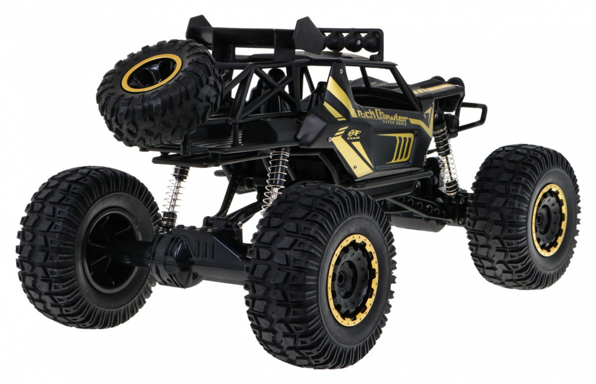 Metalni buggy na daljinsko upravljanje Mega Crawler 1:8 - crno/žuti