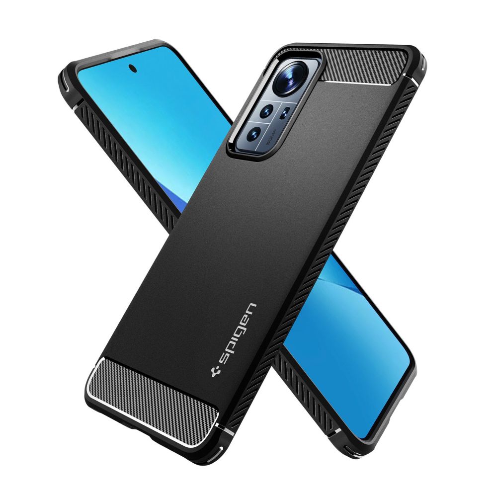 Spigen - Rugged Armor - Xiaomi 12 Lite - črna