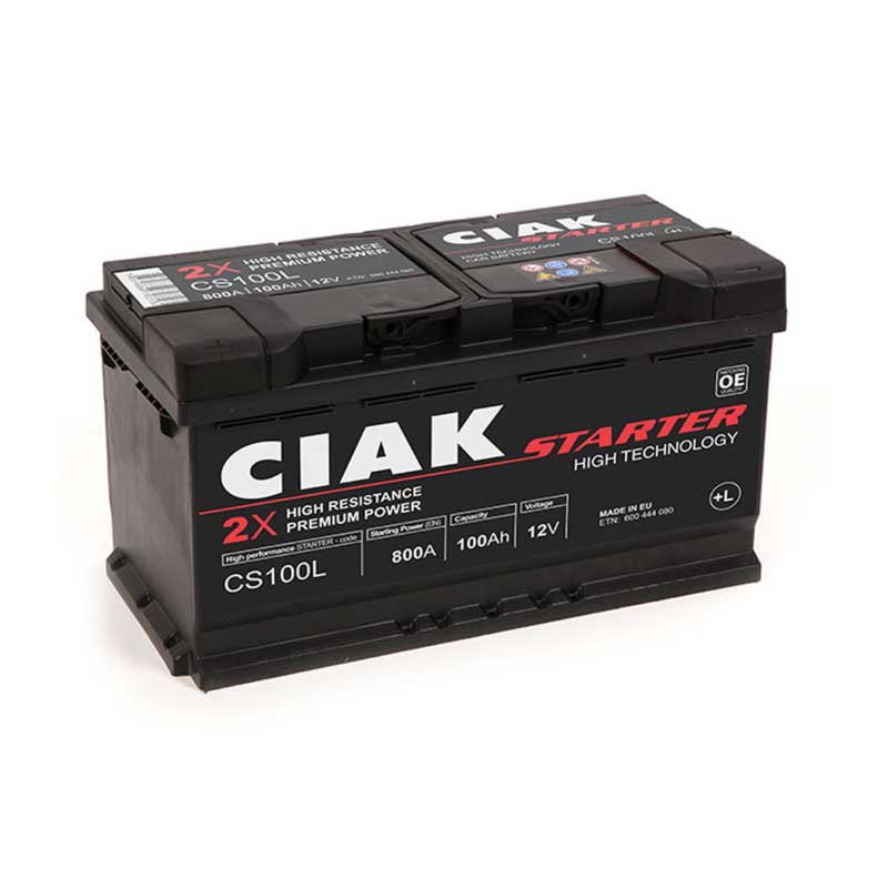Akumulator Ciak 12V 100Ah L+