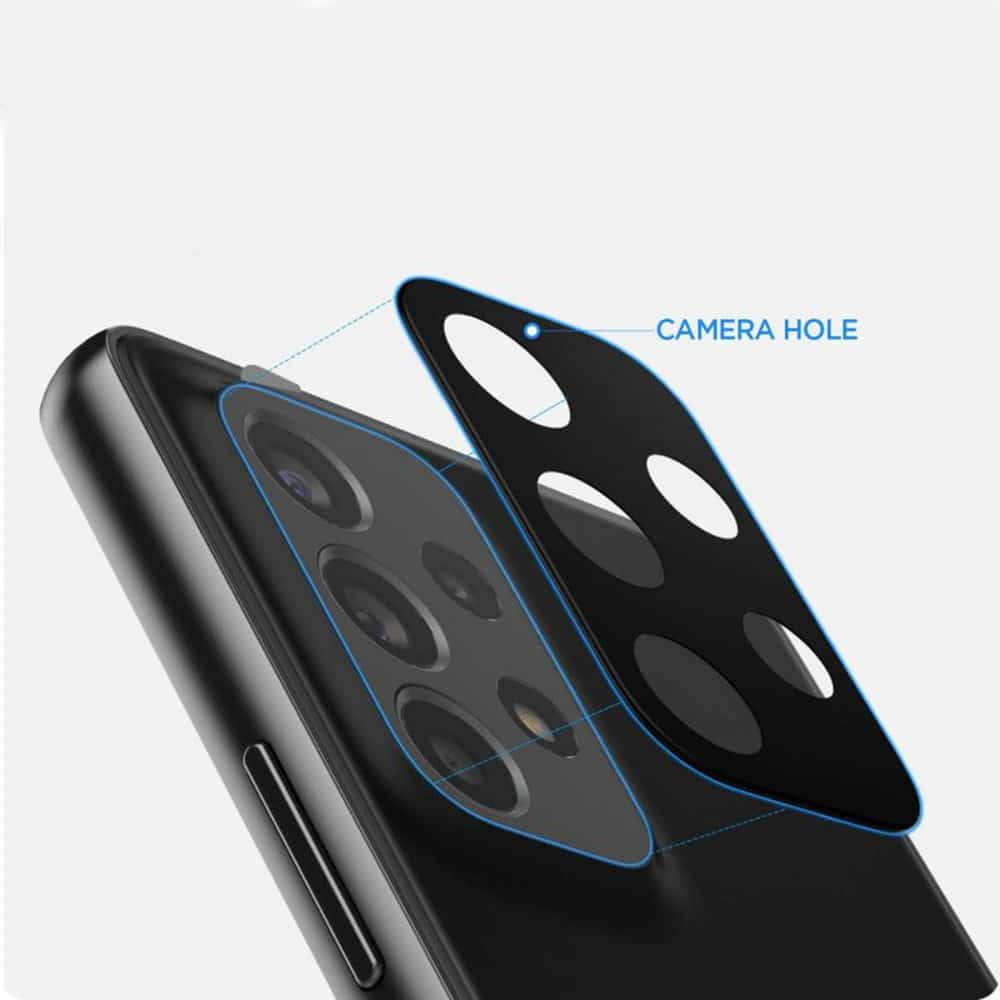 Techsuit steklo za celotno kamero za Samsung Galaxy A53 5G / A33 5G - črno