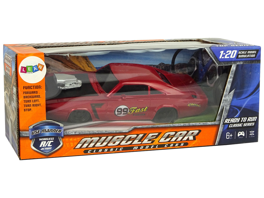 Auto na daljinsko upravljanje Sticker 1:24 - crveni