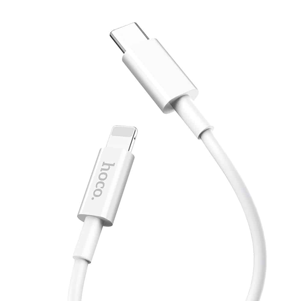Hoco – Podatkovni kabel Swift PD (X36) – USB Type-C na Lightning, 18W, 3A, 1.0m – bel