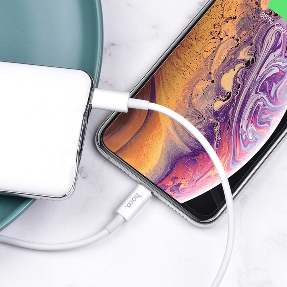 Hoco – Podatkovni kabel Swift PD (X36) – USB Type-C na Lightning, 18W, 3A, 1.0m – bel