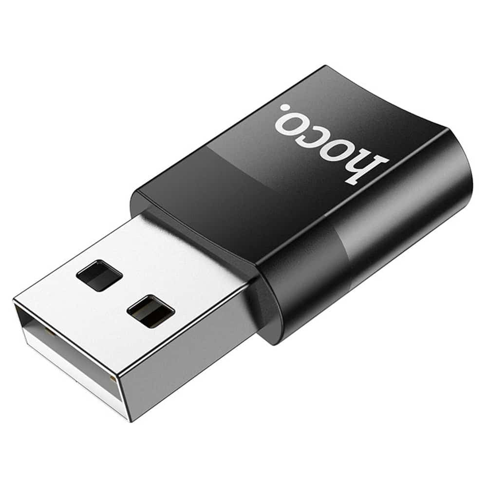 HOCO OTG adapter (UA17) USB-A na USB Type-C vtič & predvajaj 2A