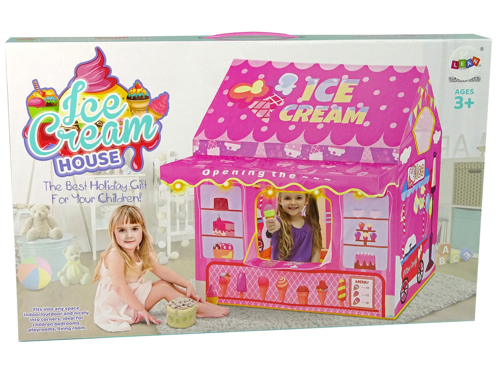 Dječji šator za igru Ice Cream  - rozi