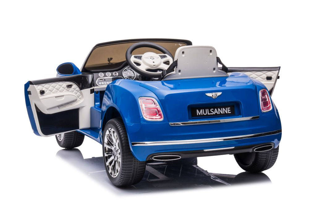 Licencirani auto na akumulator Bentley Mulsanne - plavi/lakirani