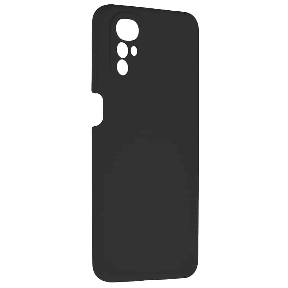 Techsuit Soft Edge Silicone maska za Motorola Moto G22 črna
