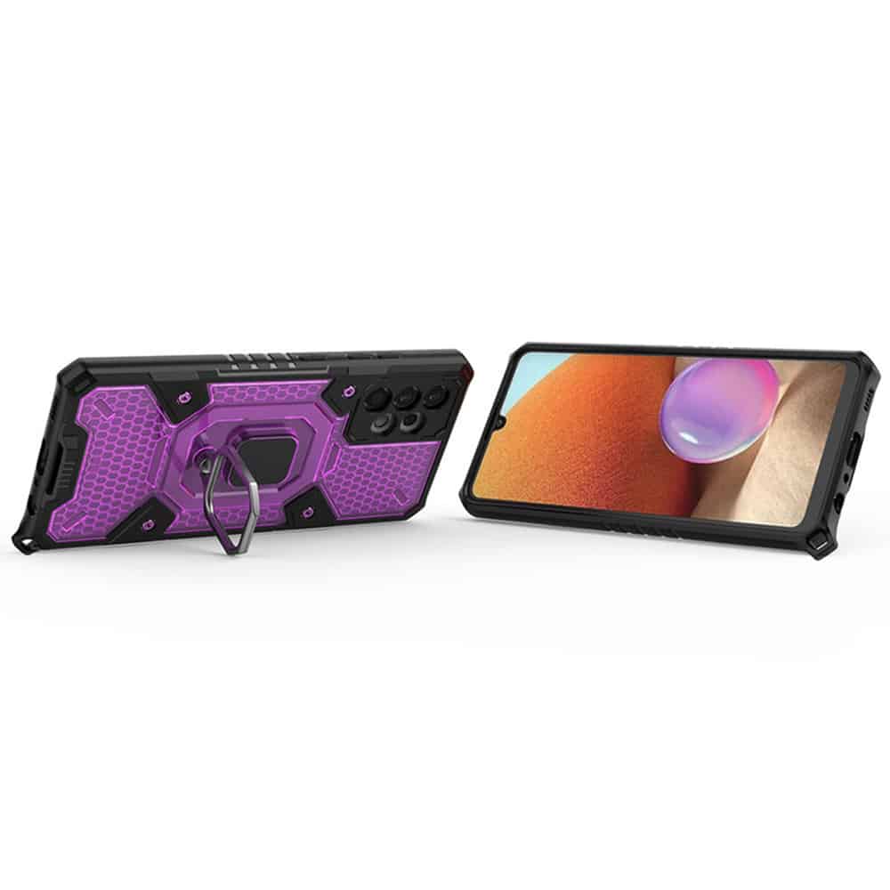 Techsuit Honeycomb Armor zaščitna maska za Samsung Galaxy A53 5G - rožnato-vijolična