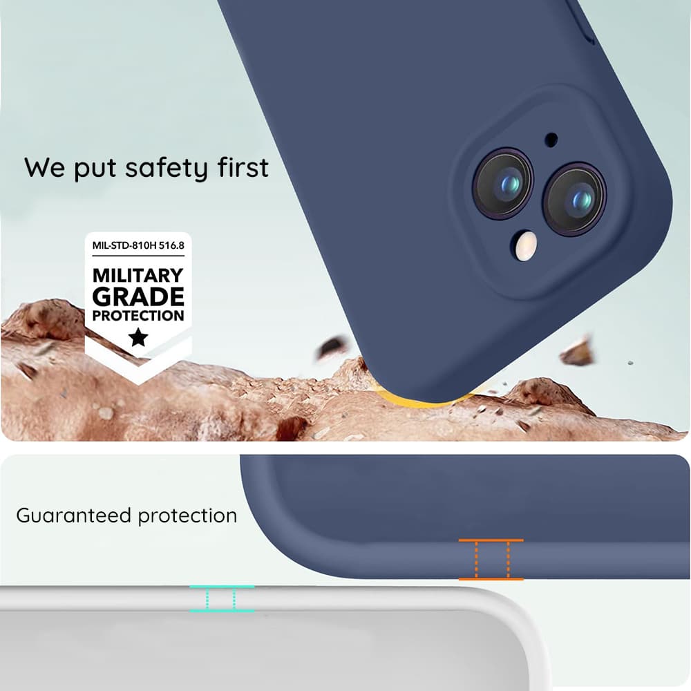 Techsuit SoftFlex silikonski ovitek za Motorola Edge 50 Pro – črna