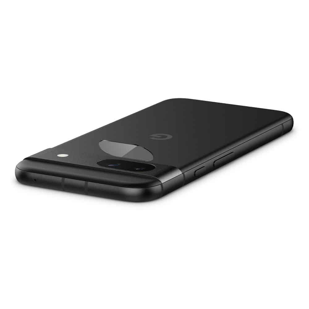 Spigen - Optik.tR EZ FIT steklo za kamero (2 kosa) za Google Pixel 8a - prozorno