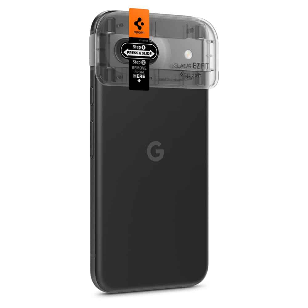 Spigen - Optik.tR EZ FIT steklo za kamero (2 kosa) za Google Pixel 8a - prozorno