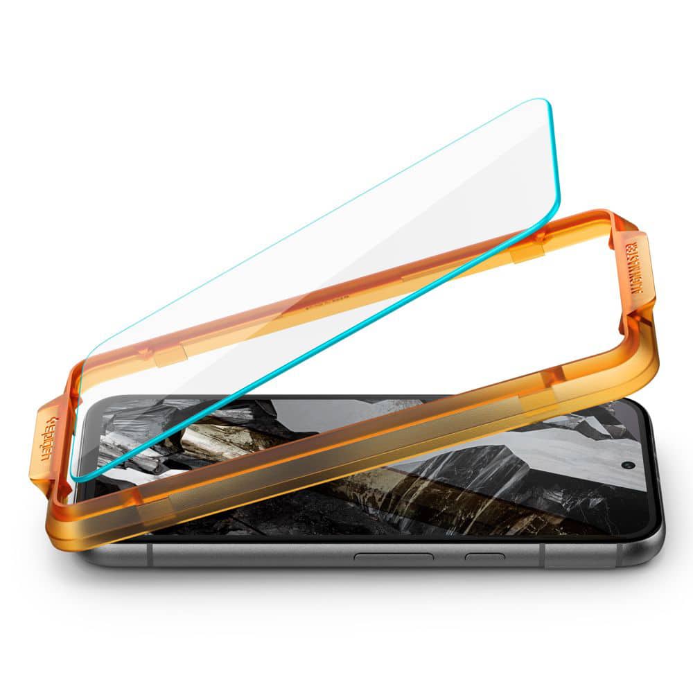 Spigen - Glas.tR Align Master (2 kosa) za Google Pixel 8a - prozoren