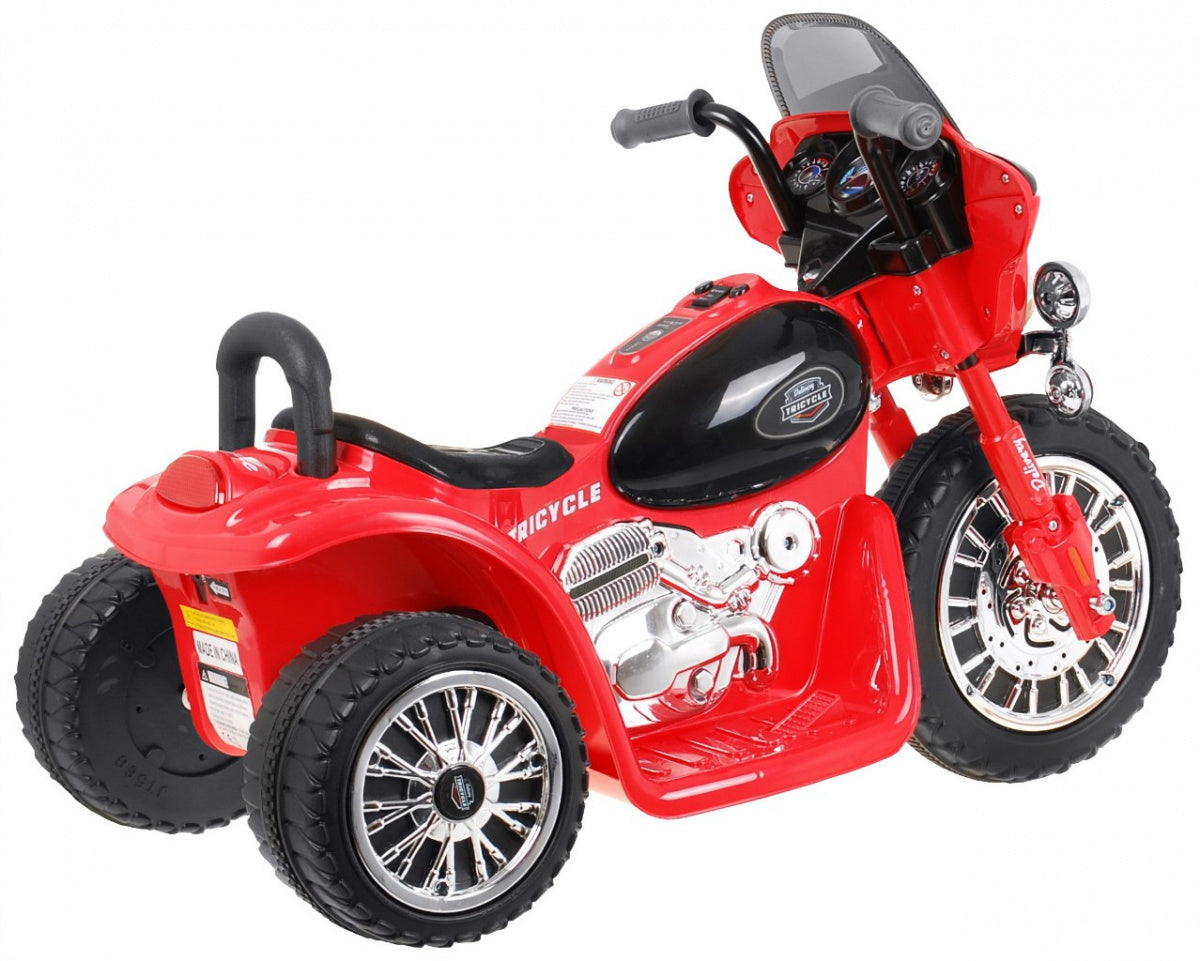 Motor na akumulator Chopper -crveni