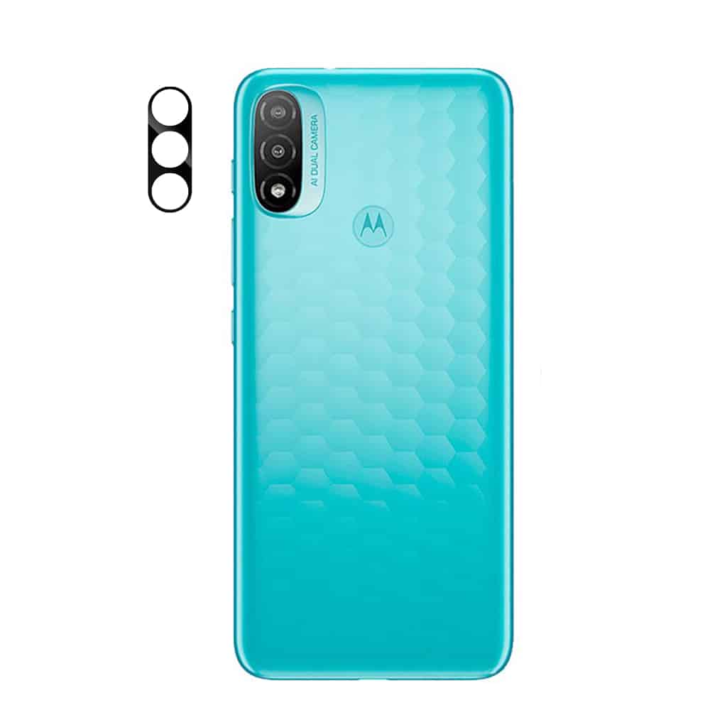 MOCOLO - Silk HD PRO steklo za kamero - Motorola Moto E20 - črno