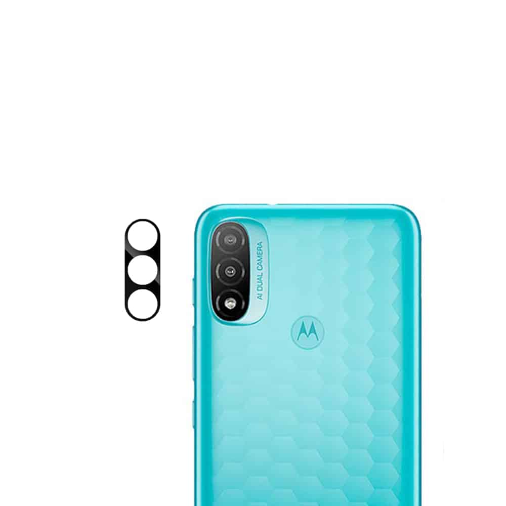 MOCOLO - Silk HD PRO steklo za kamero - Motorola Moto E20 - črno
