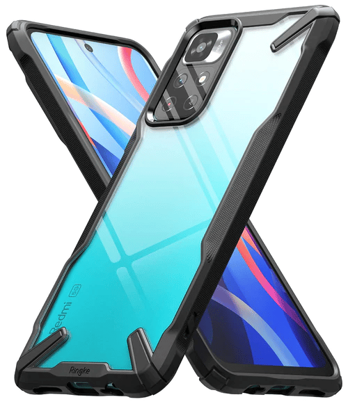 Ringke - Fusion X - Xiaomi Poco M4 Pro 5G - črna
