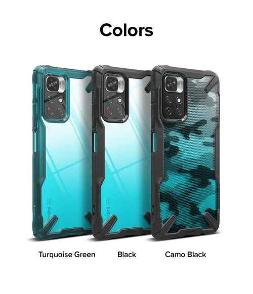 Ringke - Fusion X - Xiaomi Poco M4 Pro 5G - črna