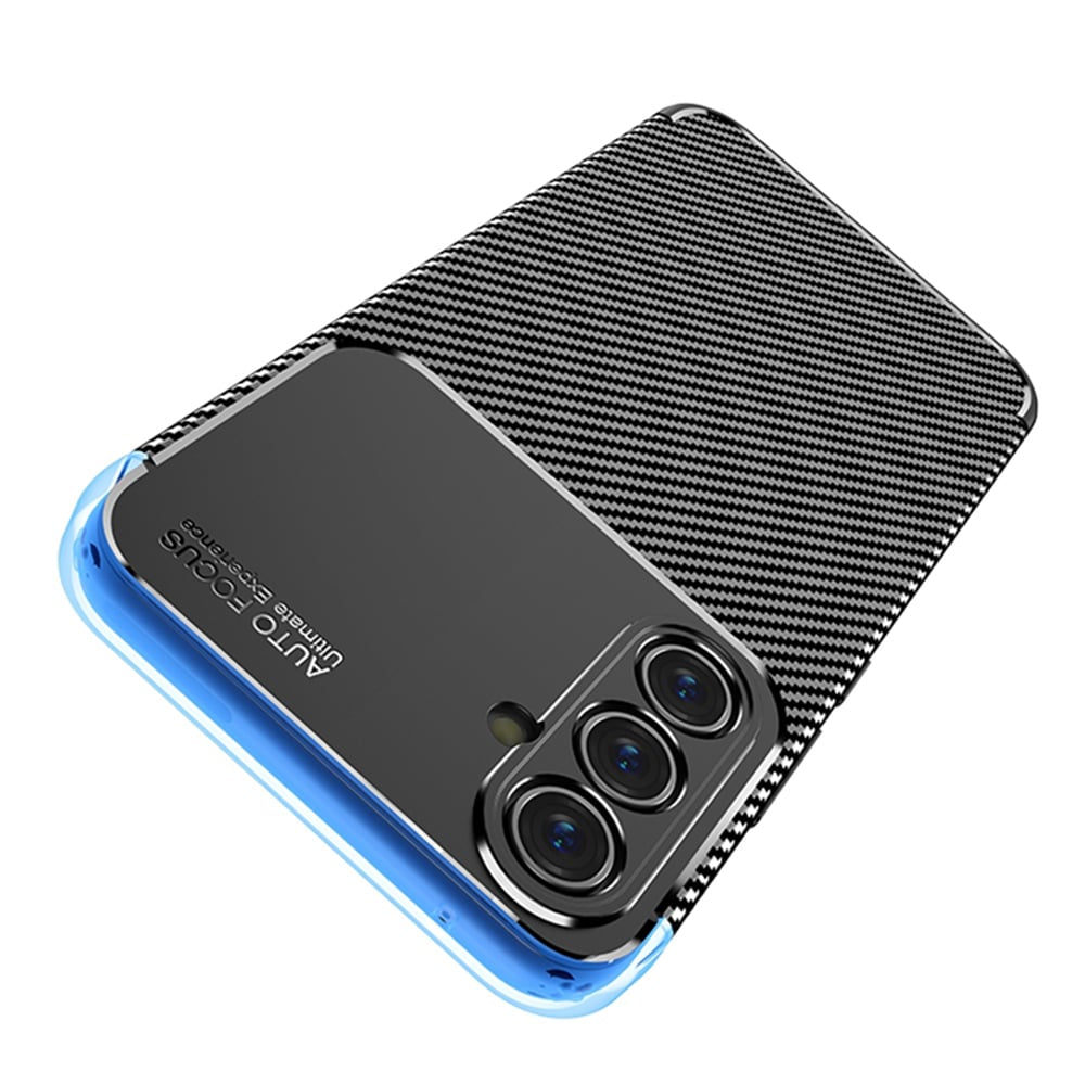 Techsuit – CarbonFiber ovitek za Samsung Galaxy A54 5G – črn