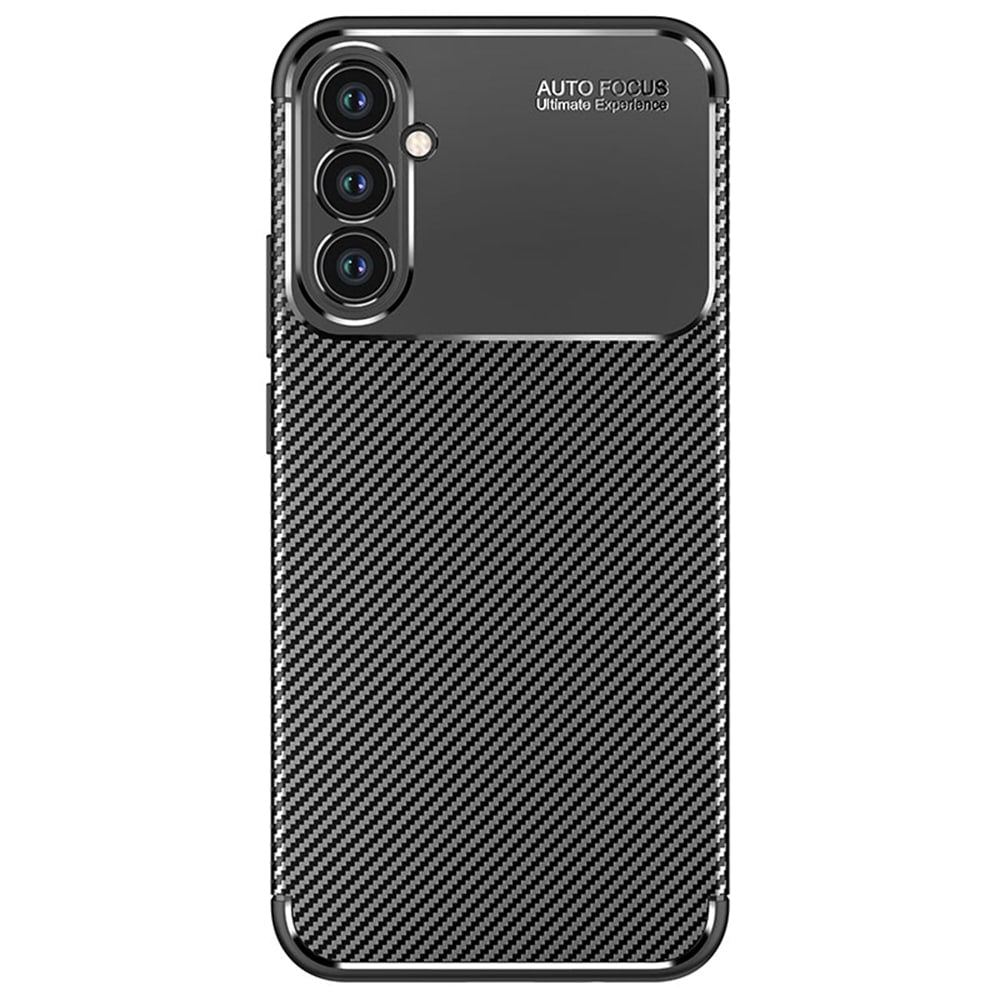 Techsuit – Ovitek CarbonFiber za Samsung Galaxy A34 5G – črna
