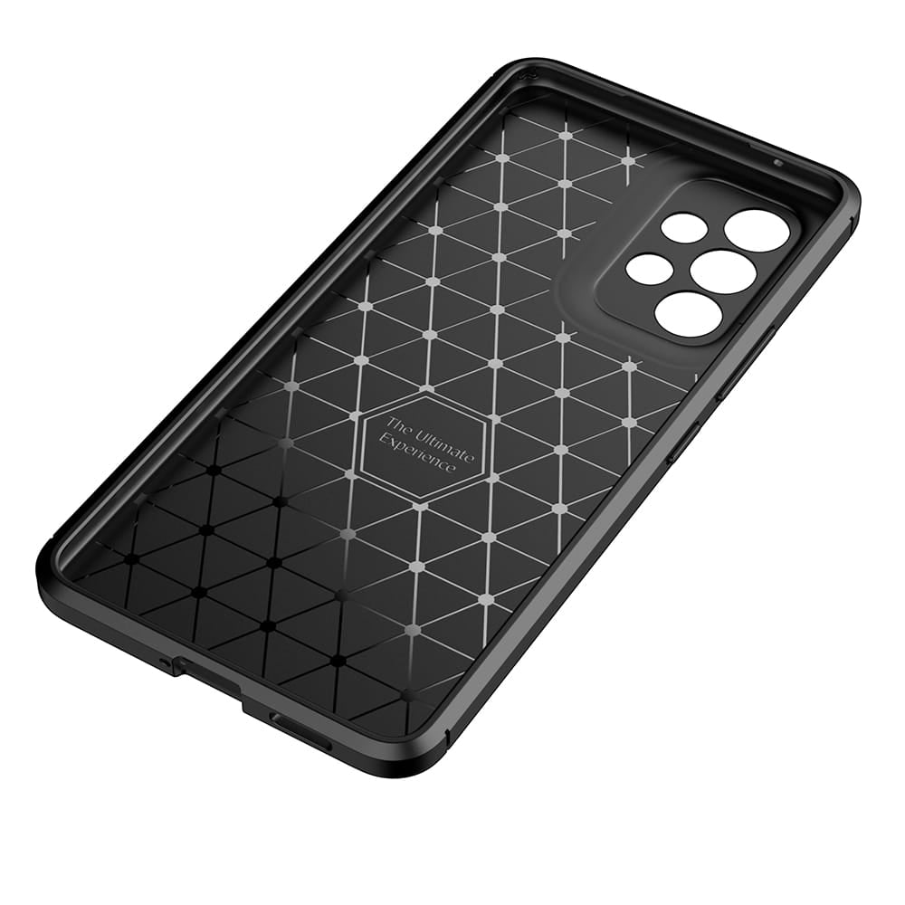 Techsuit – Karbonska maska za Samsung Galaxy A53 5G – črna