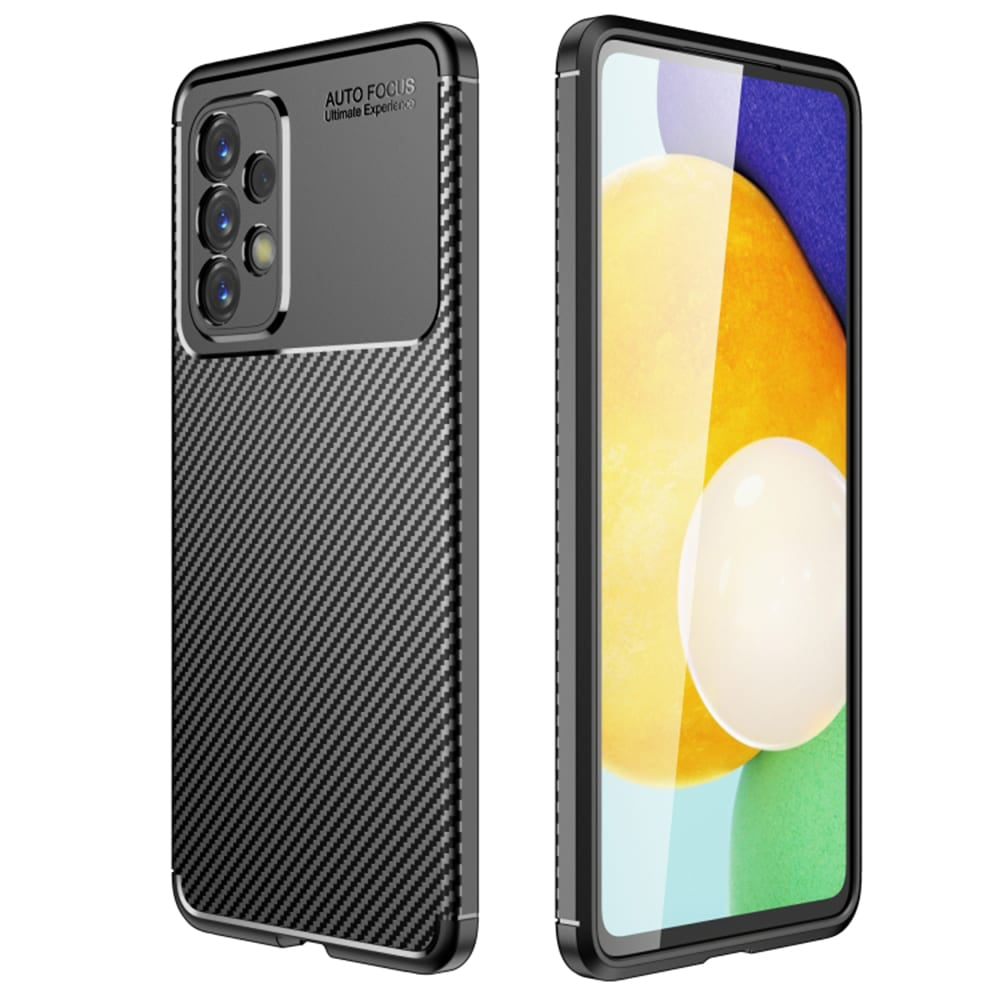 Techsuit – Karbonska maska za Samsung Galaxy A53 5G – črna
