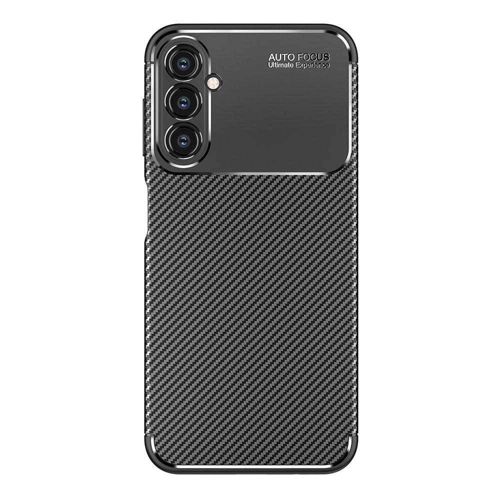 Techsuit – CarbonFiber ovitek za Samsung Galaxy A14 4G / A14 5G – črn