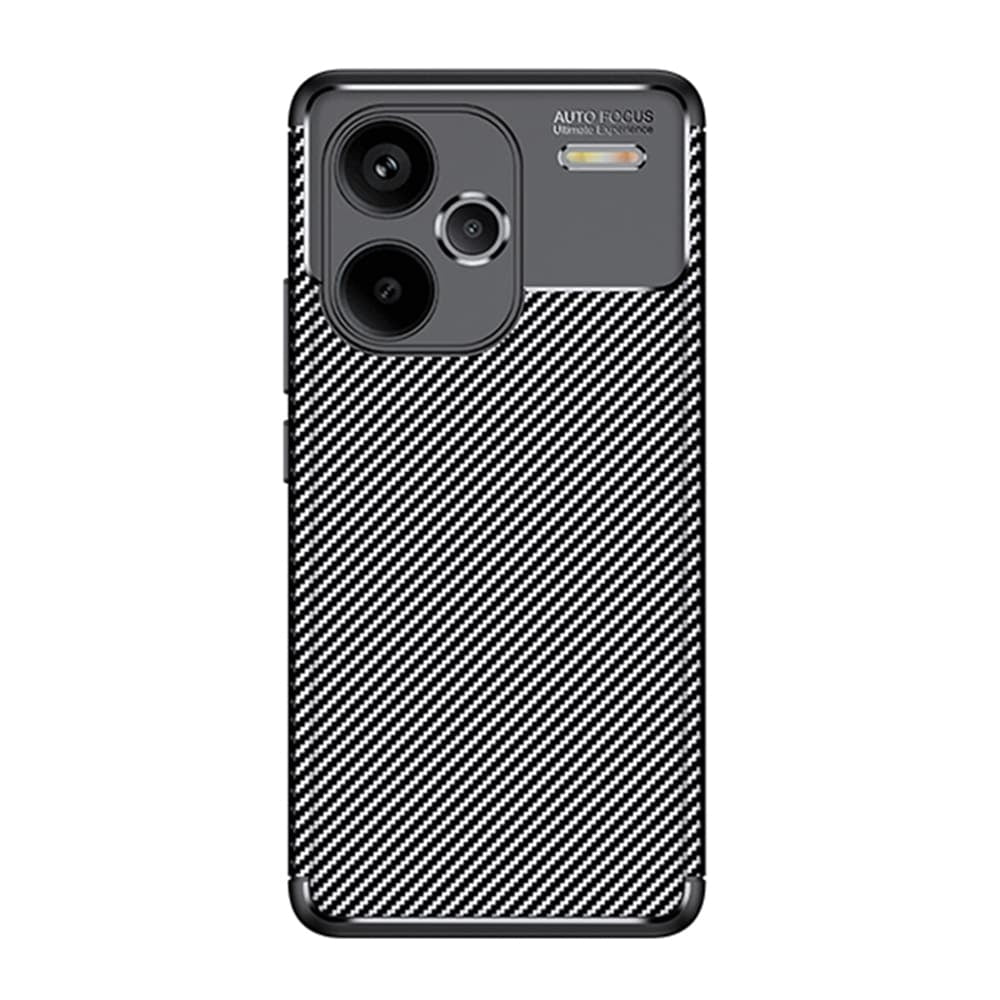 Techsuit – CarbonFiber ovitek za Xiaomi Redmi Note 13 Pro+ 5G – črn
