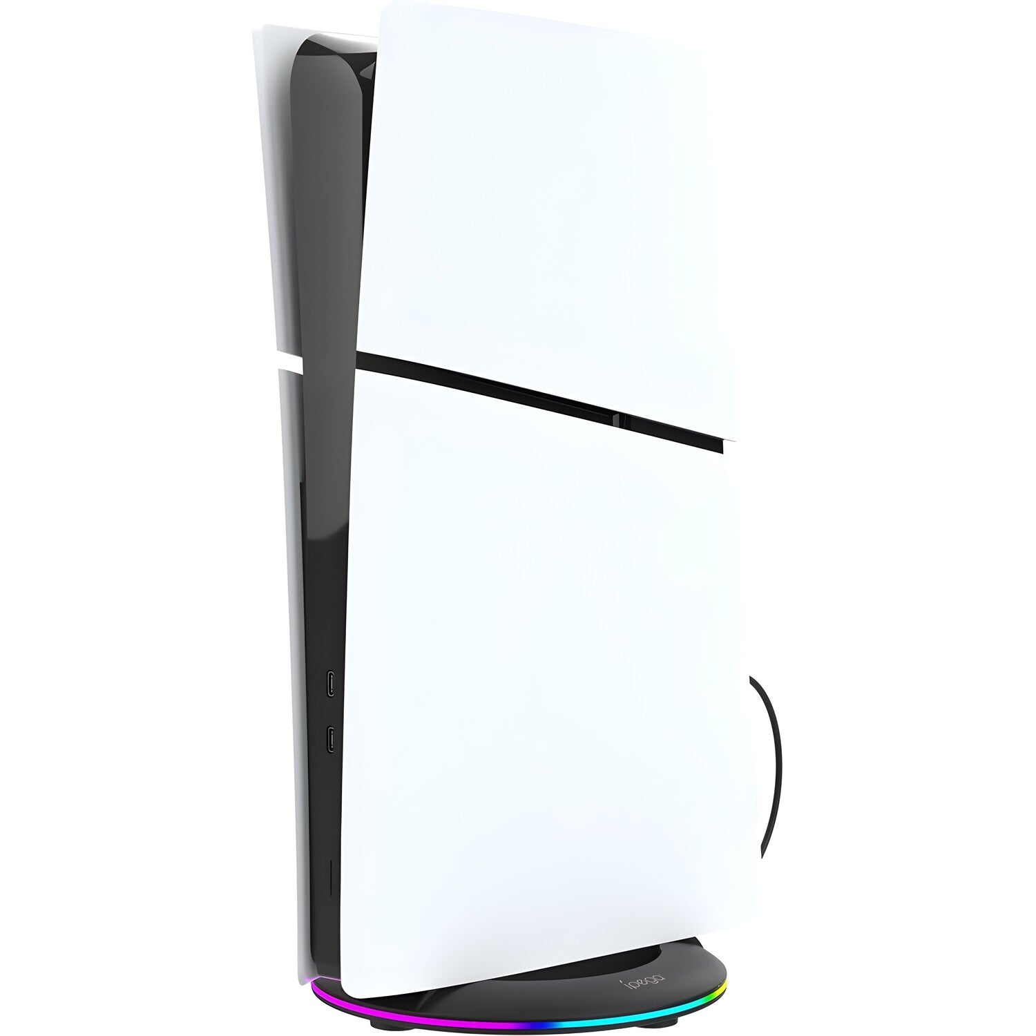 iPega P5S025S Vertikalni stalak s RGB osvjetljenjem – za PS5 Slim - Crna KP36405