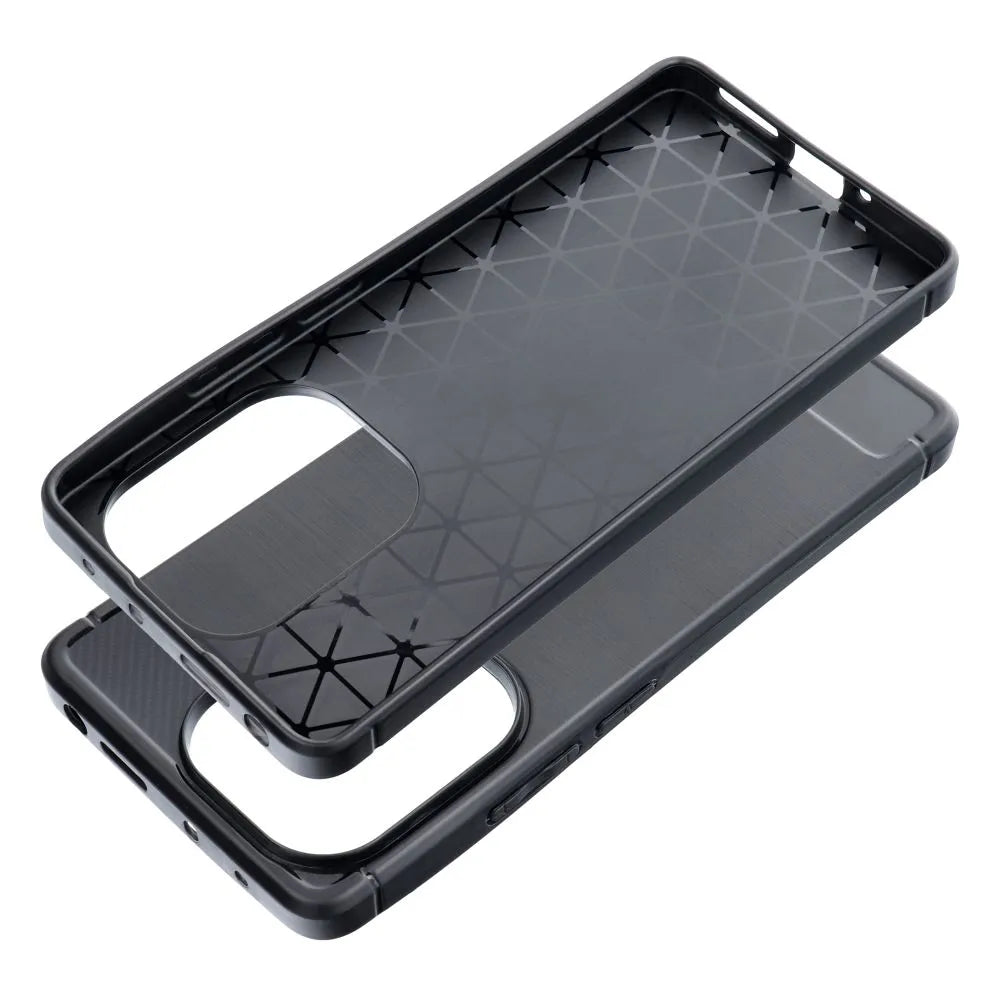 CARBON Case maska za XIAOMI Redmi NOTE 13 PRO 4G črna