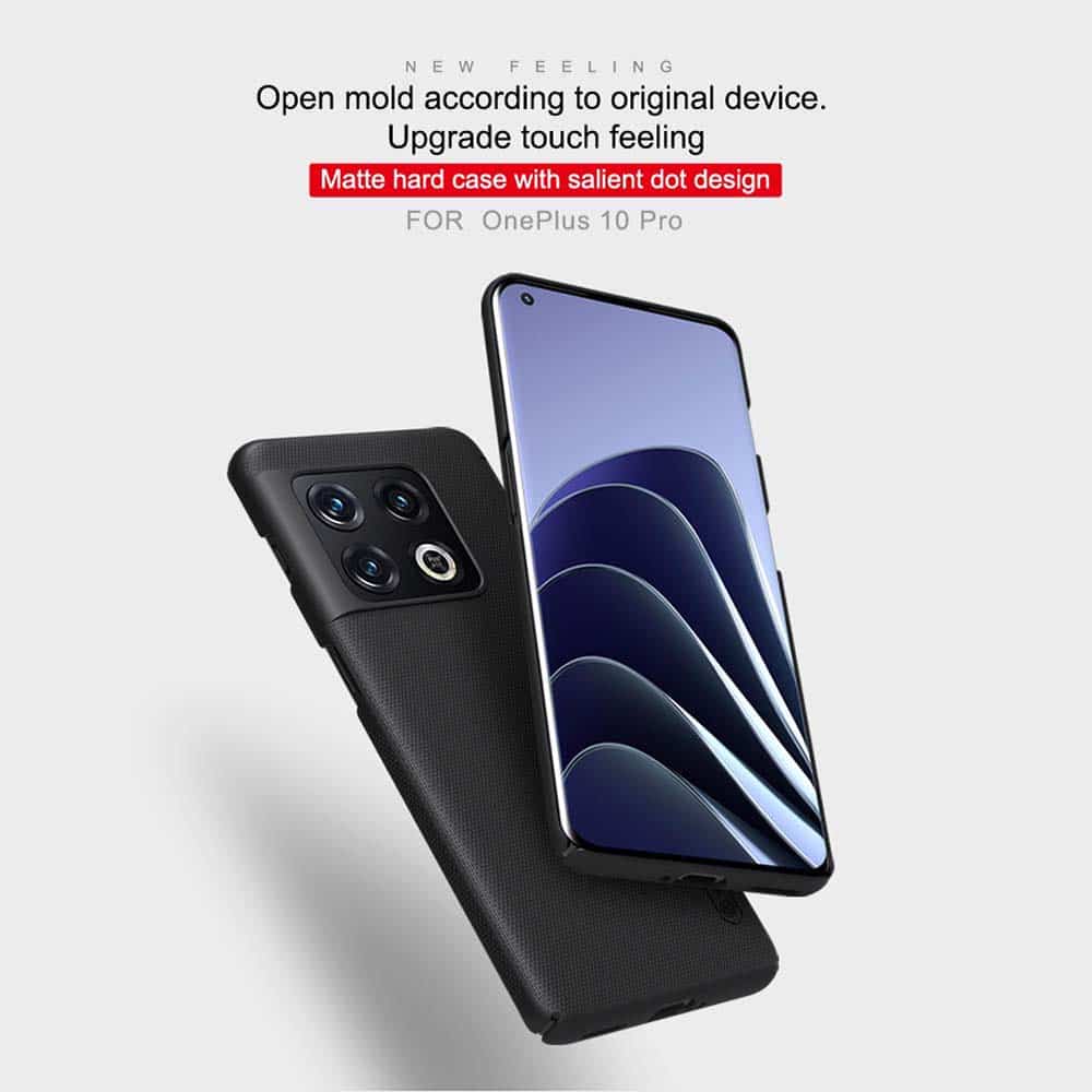 Nillkin - Super Frosted Shield - Oneplus 10 Pro 5G - črna
