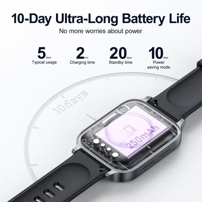 JoyRoom - Pametna ura Fit-Life (JR-FT3) - Pomočnik za zdravje - IP68 - temno siva
