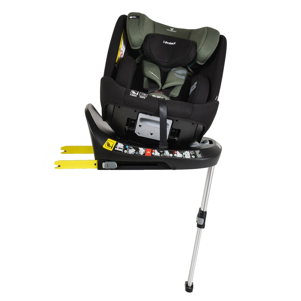 Cangaroo i-Protect autosjedalica i-Size 0-36kg (40-150 cm) 360, Deep Forest Green
