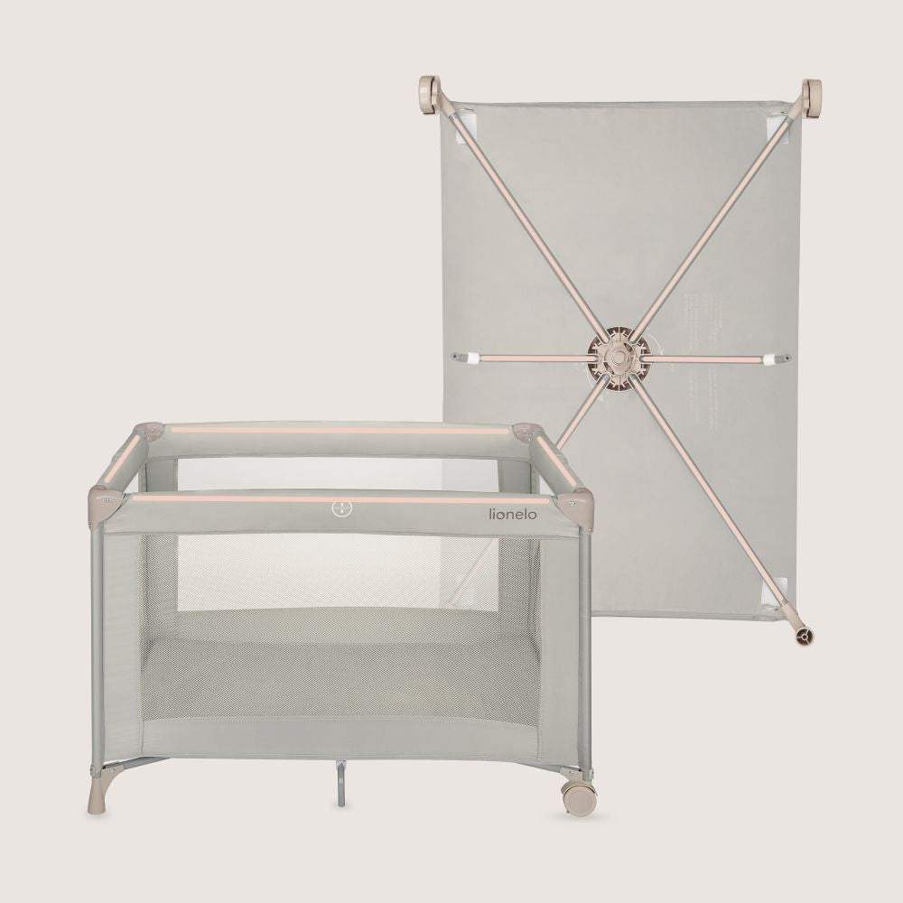 Lionelo putni krevetić 2u1 Amelie, Beige Sand