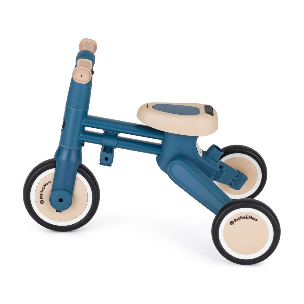 PETITE&MARS Tricikl Drift 4 u 1, Ocean Blue