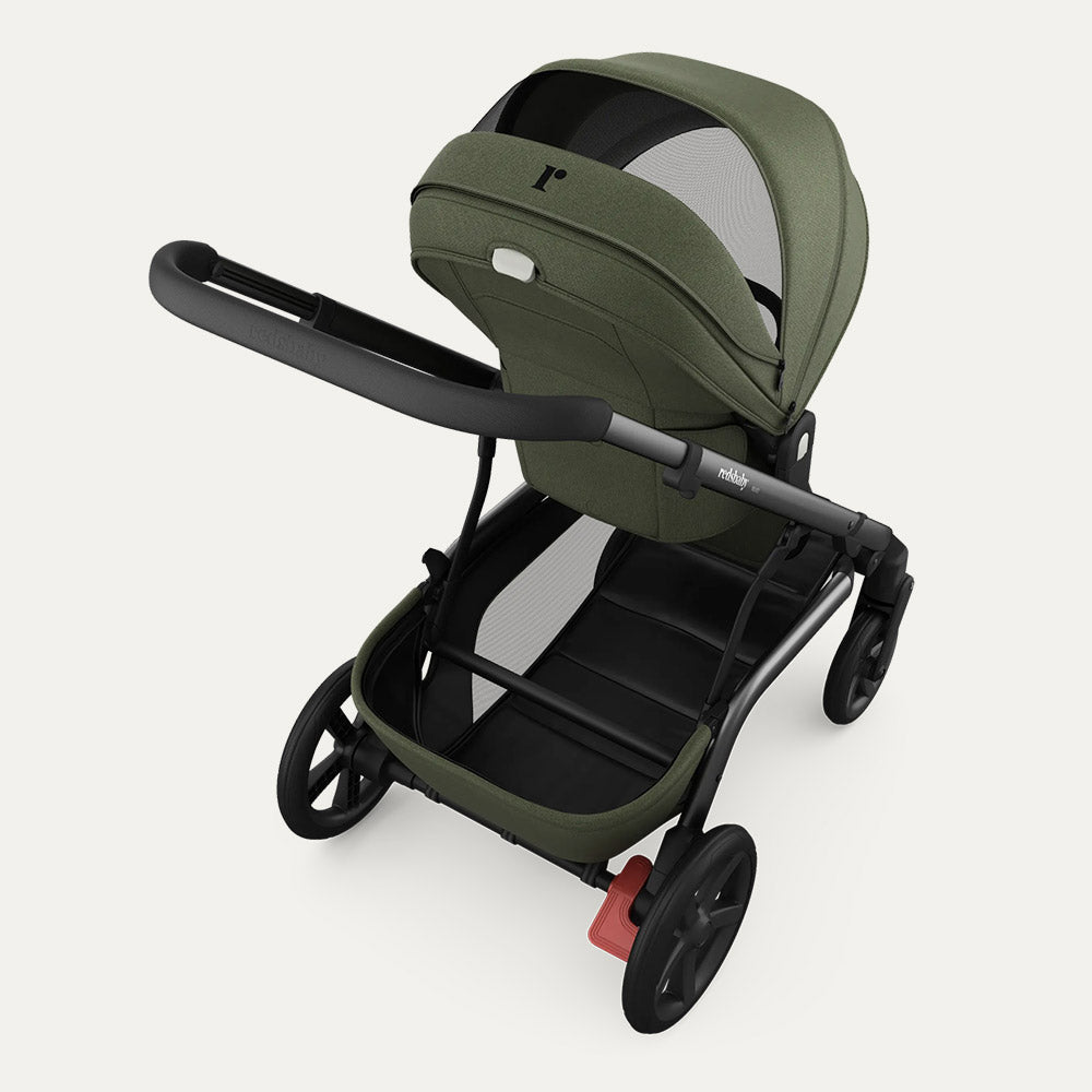 REDSBABY NUVO Twin dječja kolica 2u1 Gun Metal, Ivy B