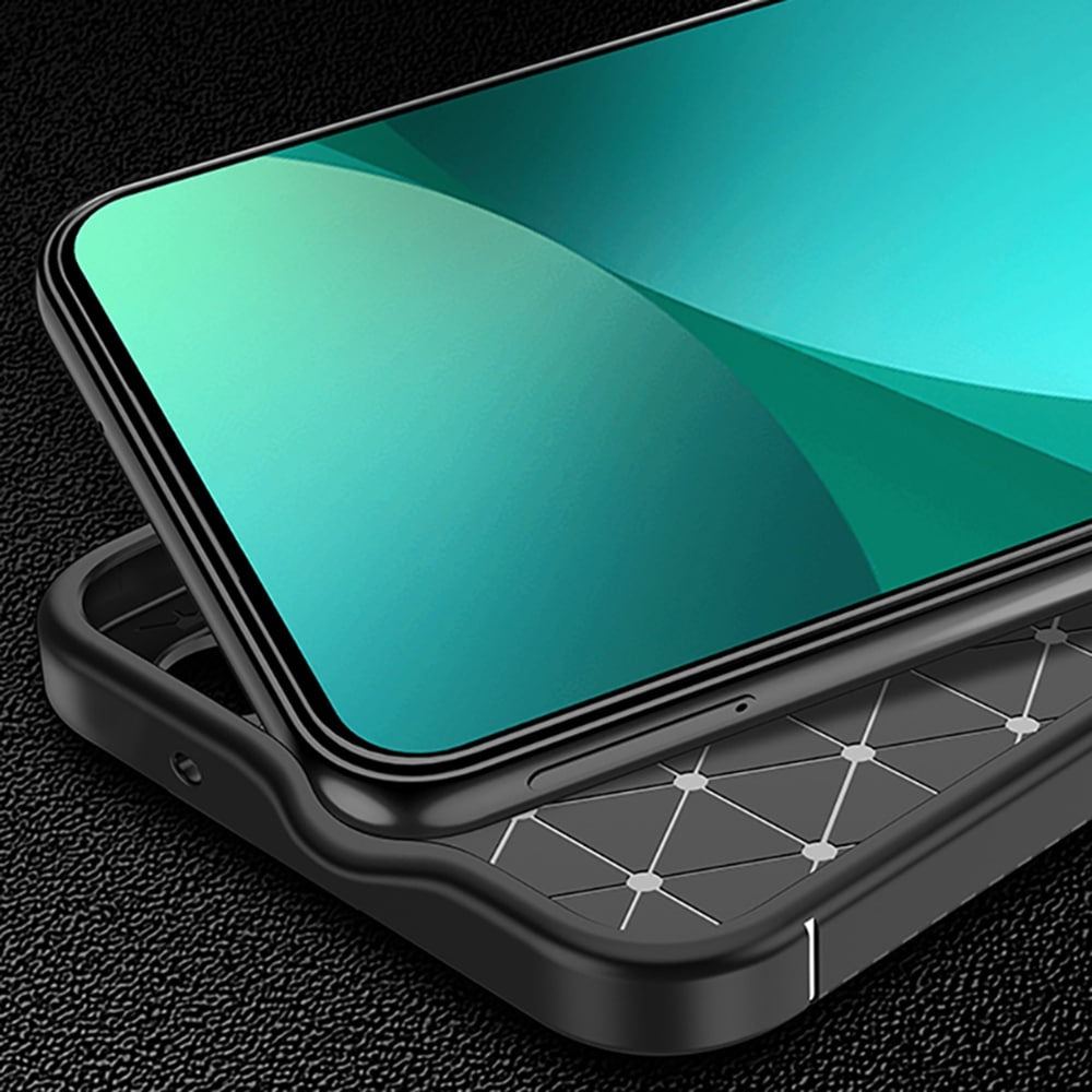 Techsuit – CarbonFiber ovitek za Xiaomi 13 Ultra – črn